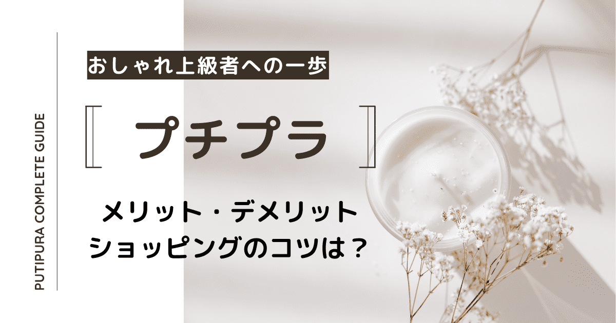 プチプラメリット・デメリット、ショッピングのコツは？