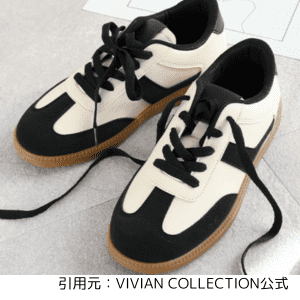 viviancollectionのバイカラースニーカー