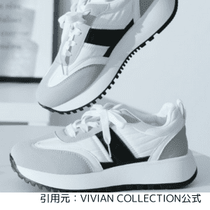 viviancollectionの厚底スニーカー