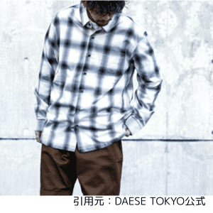 daesetokyoチェックシャツ